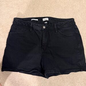 Ava & Viv Black Denim Shorts